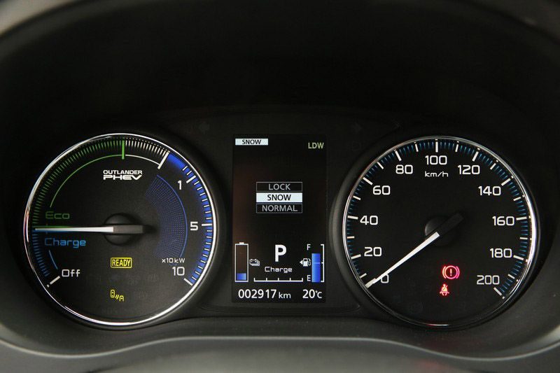 Mitsubishi Outlander PHEV, Motor Forum, interiør