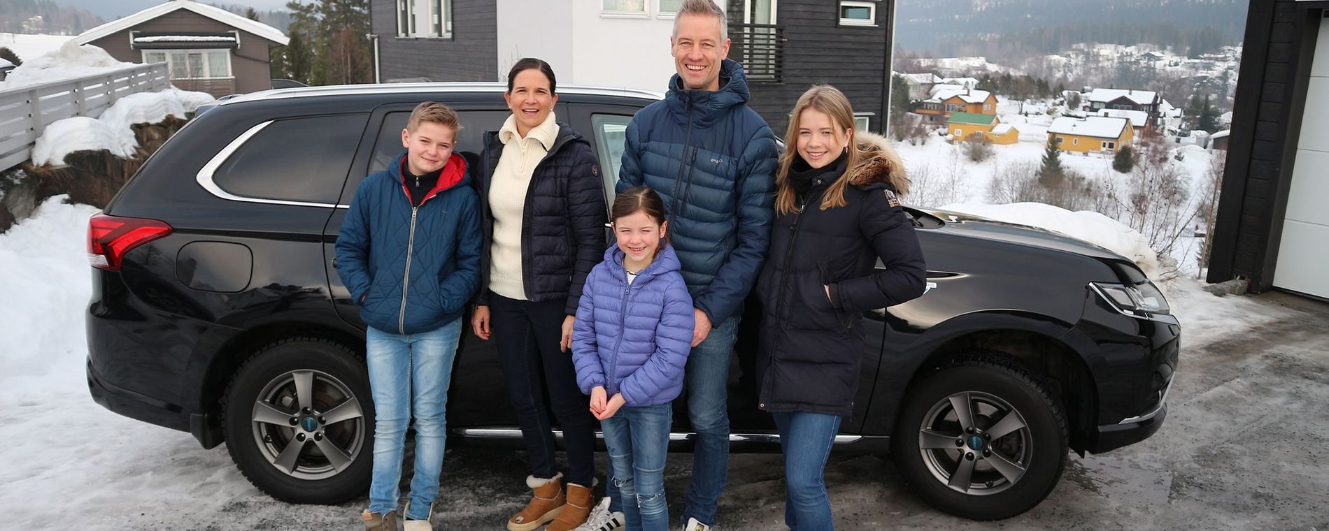 Motor Forum, Mitsubishi Outlander PHEV, Familien Lindell